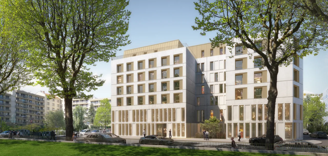 Bureaux devenus appartement triplex