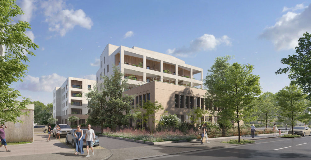 Bureaux devenus appartement triplex