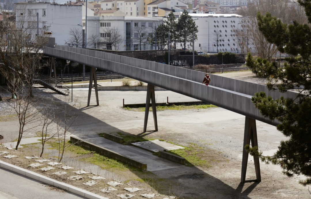 Passerelle Henri Bonnardot du musée de la mine